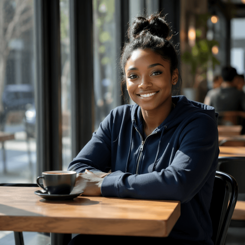 Simone Biles Opens Up About Overcoming Anxiety During Solo Lunch Outing