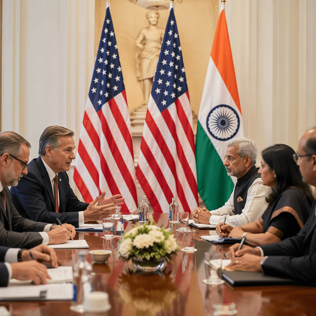 US Emphasizes Trade Priority, Signals More Talks on India Deal